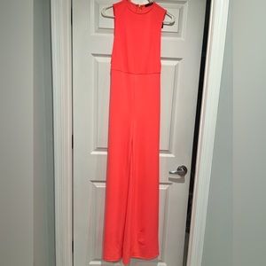 Neon Pink Wide Leg Jumpsuit - Fashion Nova